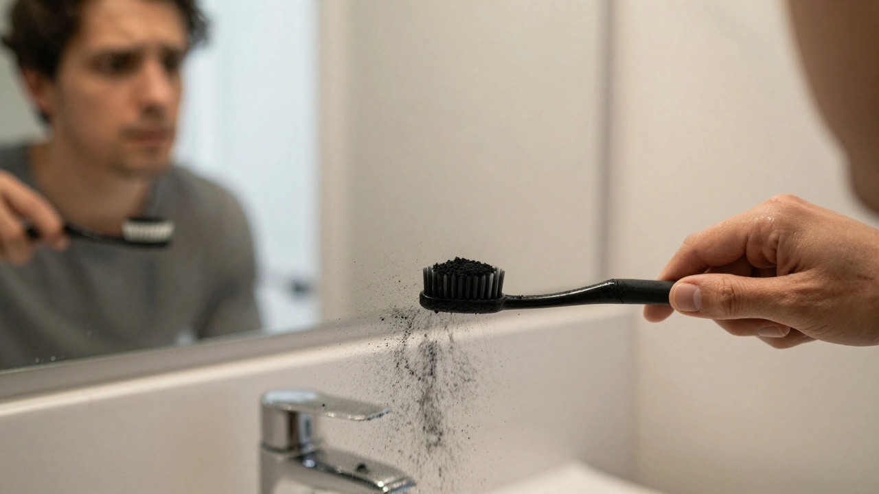 Jak vybílit zuby černým uhlím? Skutečné rizika a alternativy