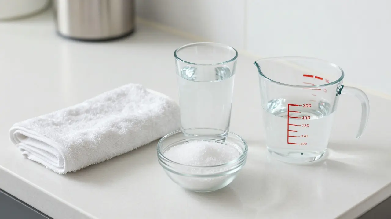 Domácí léky na zubní tlak: sůl, led a peroxid