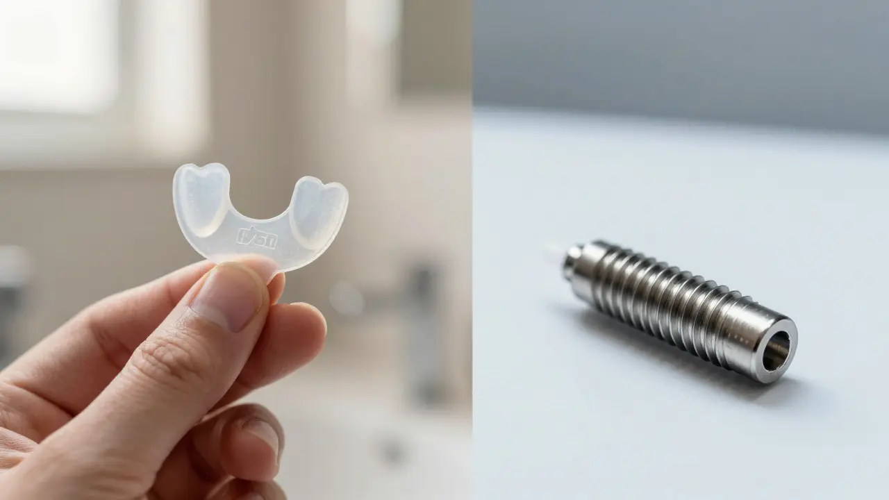 Nalepovací zuby vs. zubní implantáty: Která volba je pro vás?
